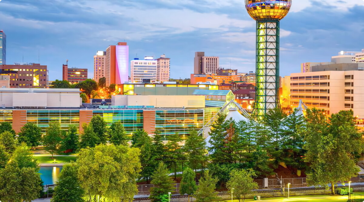 Principais opções de aluguel de carros em Knoxville